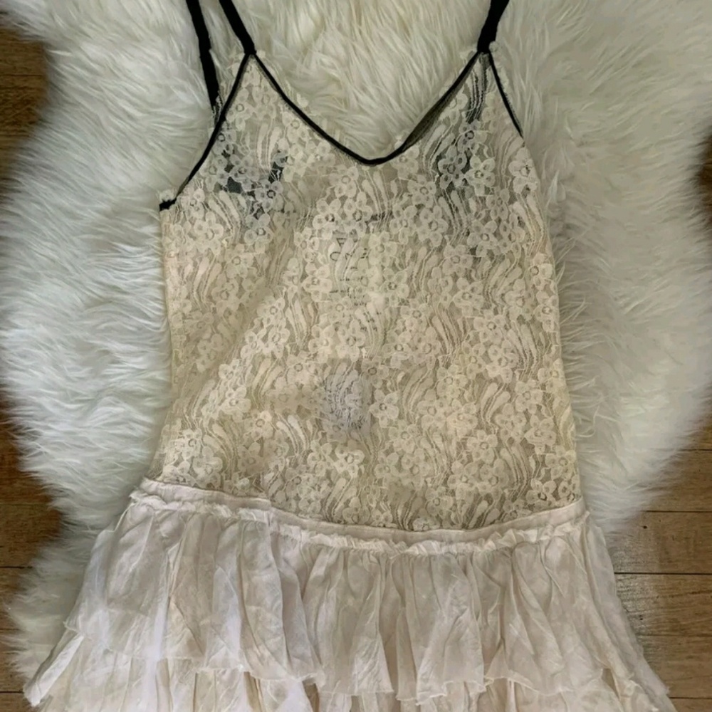 Free People One "Violette" Lace slip dress NWT